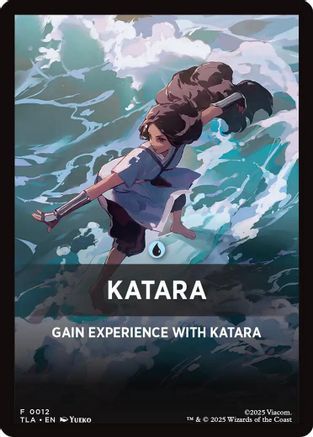 Katara Theme Card (TLA-012) - Avatar: The Last Airbender MTG Single Avatar: The Last Airbender