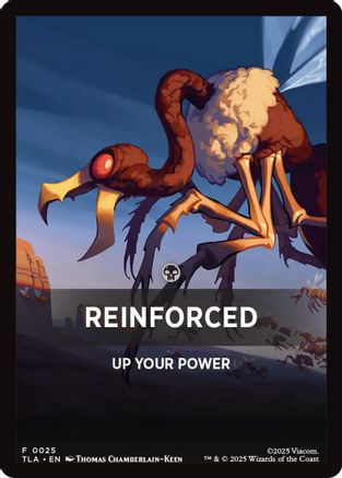 Reinforced Theme Card (TLA-025) - Avatar: The Last Airbender MTG Single Avatar: The Last Airbender