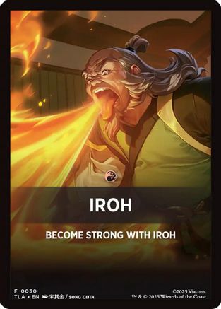 Iroh Theme Card (TLA-030) - Avatar: The Last Airbender MTG Single Avatar: The Last Airbender
