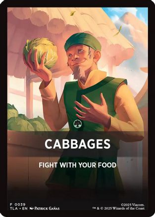 Cabbages Theme Card (TLA-039) [Avatar: The Last Airbender] MTG Single Wizards of the Coast