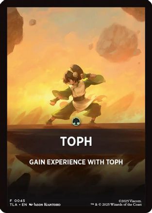 Toph Theme Card (TLA-045) - Avatar: The Last Airbender MTG Single Avatar: The Last Airbender