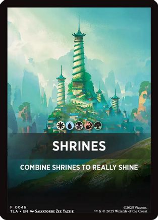 Shrines Theme Card (TLA-046) - Avatar: The Last Airbender MTG Single Avatar: The Last Airbender