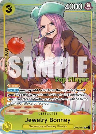 Jewelry Bonney (CS 25-26 Top Player Pack Vol. 2) (OP10-107) [One Piece Promotion Cards] Foil One Piece Single Bandai