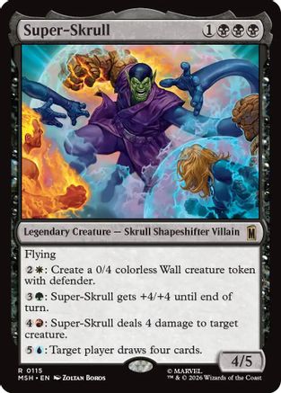 Super-Skrull (MSH-115) - Marvel Super Heroes Foil MTG Single Marvel Super Heroes