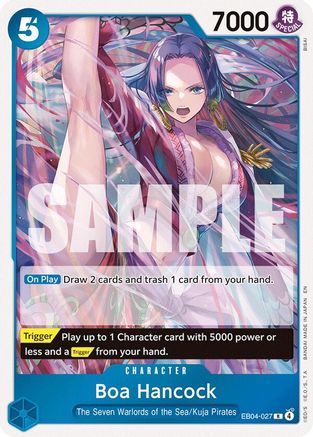 Boa Hancock - EB04-027 (EB04-027) [The Azure Sea's Seven] Foil One Piece Single Bandai