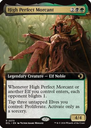 High Perfect Morcant (Extended Art) (ECL-373) [Lorwyn Eclipsed] MTG Single Lorwyn Eclipsed