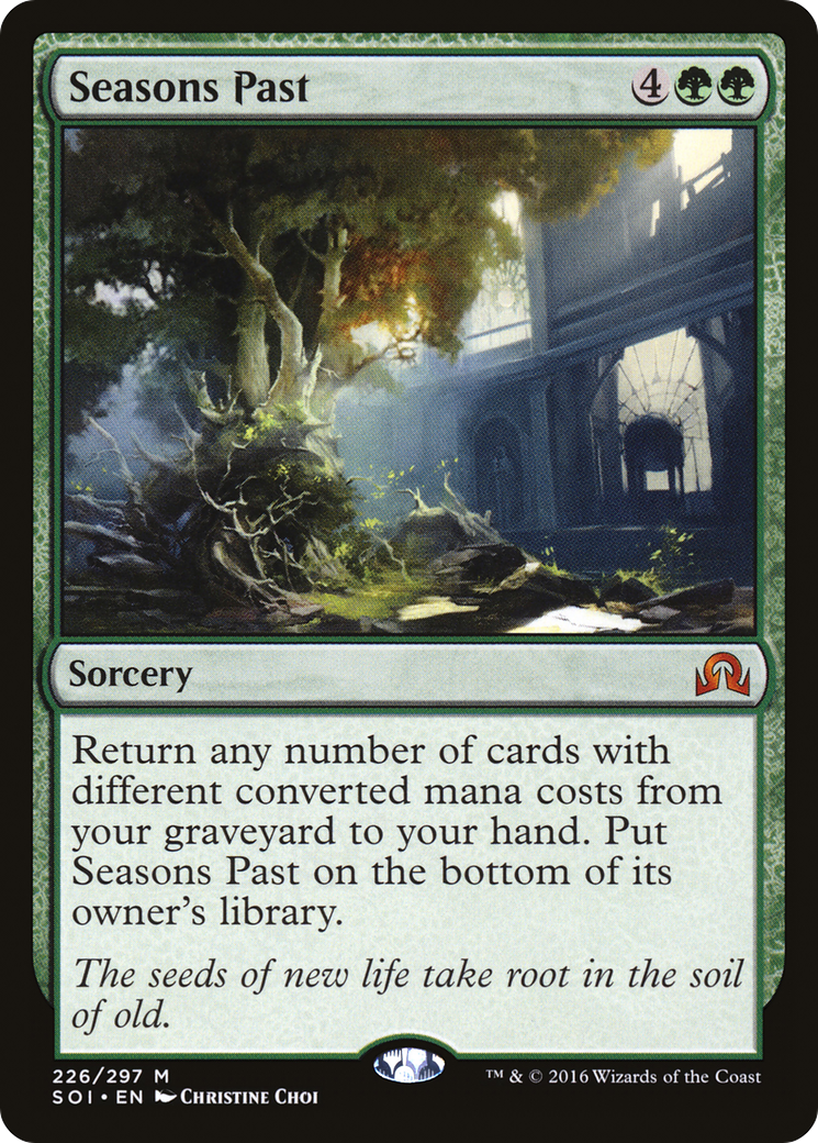 Seasons Past (SOI-226) [Shadows over Innistrad] MTG Single Wizards of the Coast