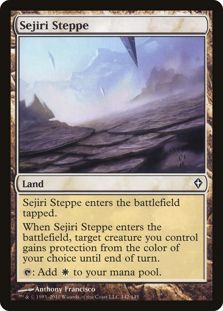 Sejiri Steppe (WWK-142) [Worldwake] MTG Single Wizards of the Coast