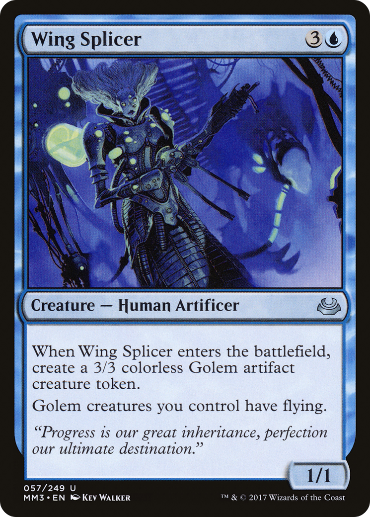 Wing Splicer (MM3-057) [Modern Masters 2017] Foil MTG Single Modern Masters 2017