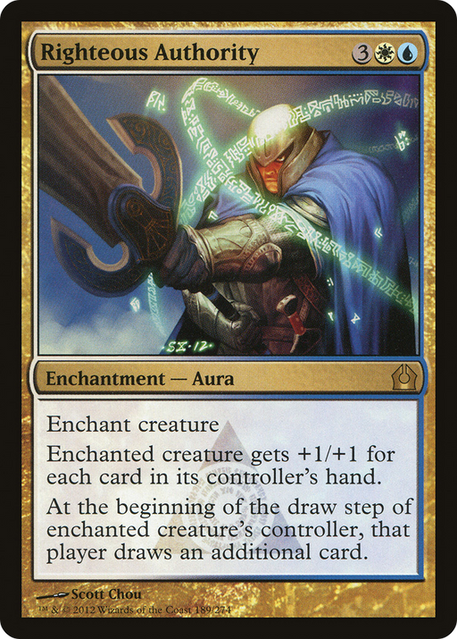 Righteous Authority (RTR-189) [Return to Ravnica] MTG Single Wizards of the Coast