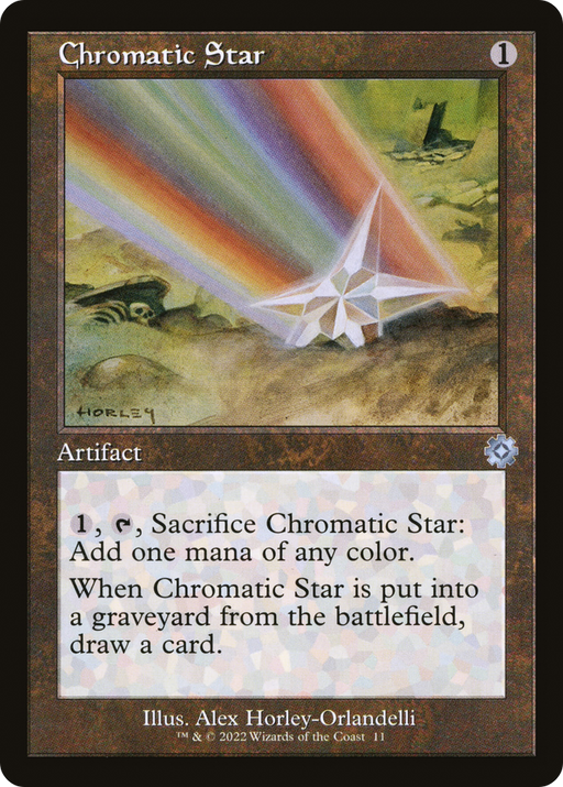 Chromatic Star (BRR-011) [The Brothers' War Retro Artifacts] MTG Single Wizards of the Coast