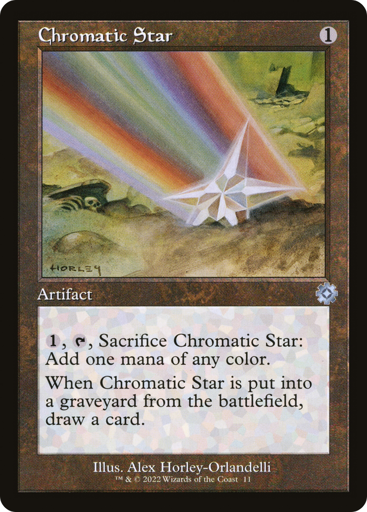 Chromatic Star (BRR-011) [The Brothers' War Retro Artifacts] Foil MTG Single Wizards of the Coast