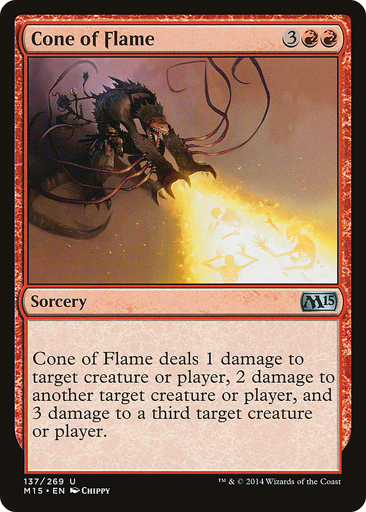 Cone of Flame (M15-137) [Magic 2015] MTG Single Wizards of the Coast
