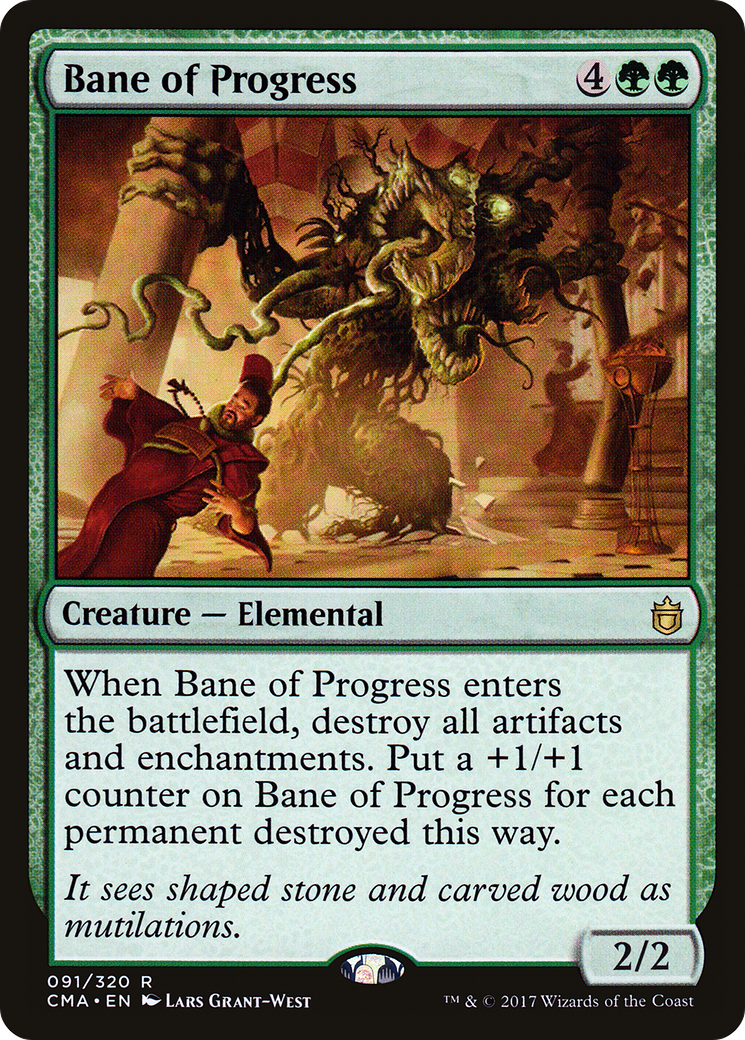 Bane of Progress (CMA-091) [Commander Anthology] MTG Single Wizards of the Coast
