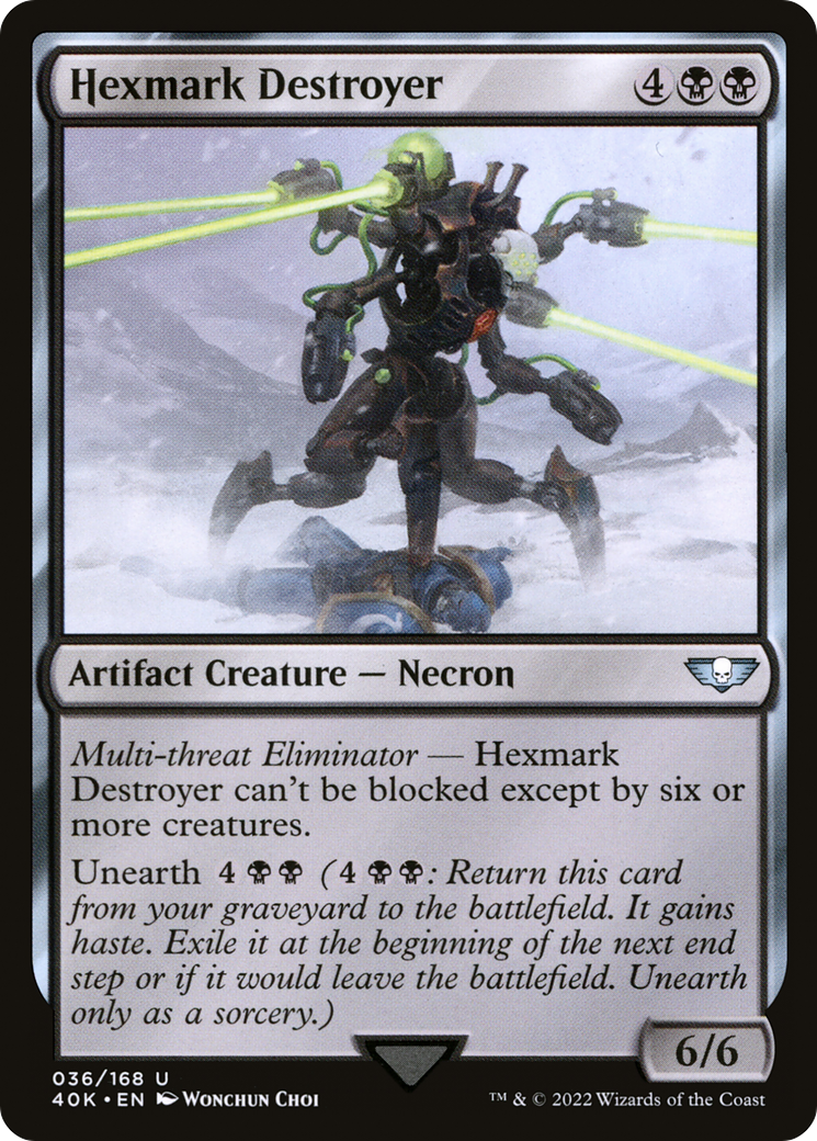 Hexmark Destroyer (40K-036) [Warhammer 40,000 Commander] MTG Single Wizards of the Coast