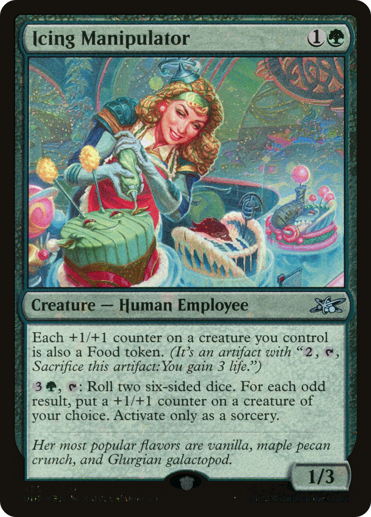 Icing Manipulator (Galaxy Foil) (UNF-428) [Unfinity] Foil MTG Single Wizards of the Coast
