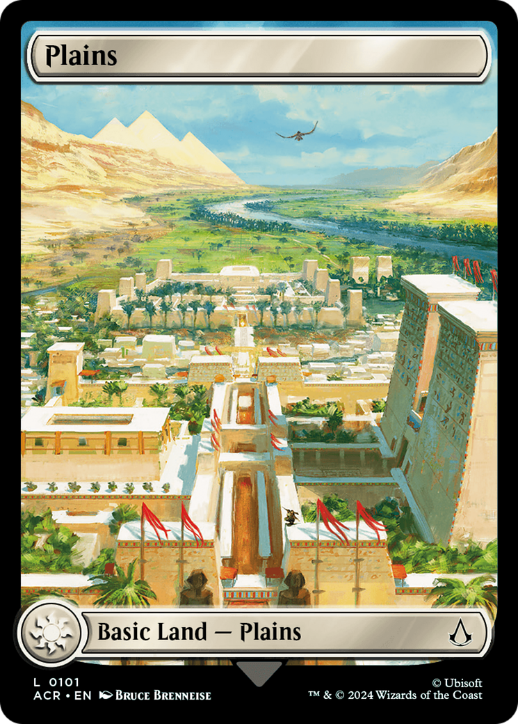 Plains (0101) (ACR-101) [Assassin's Creed] MTG Single Wizards of the Coast