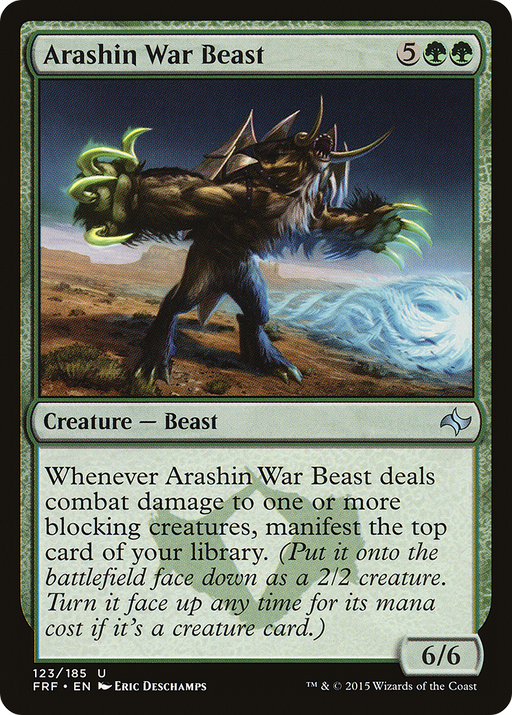 Arashin War Beast (FRF-123) [Fate Reforged] Foil MTG Single Wizards of the Coast