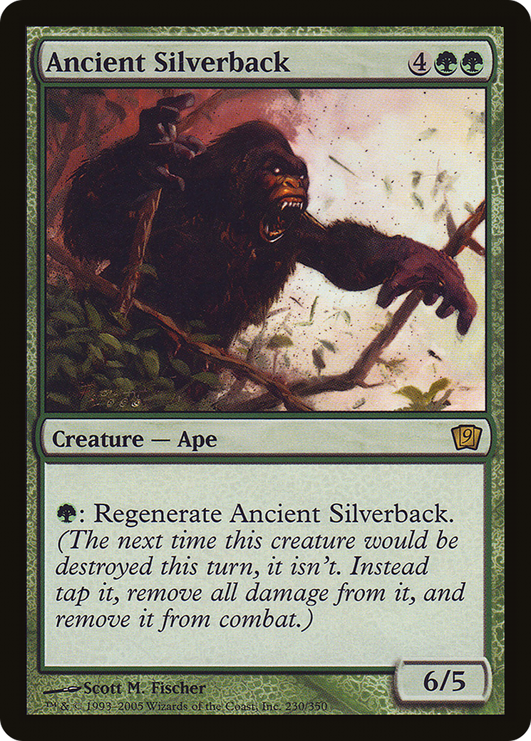 Ancient Silverback (9ED-230) [9th Edition] Foil MTG Single Wizards of the Coast