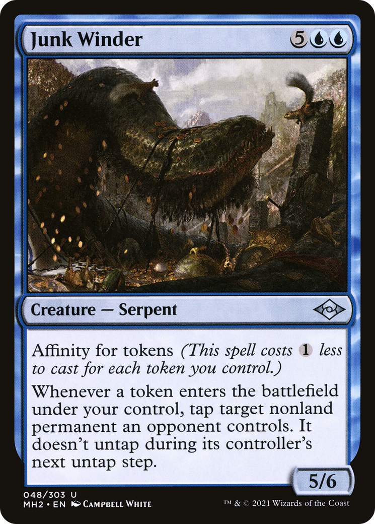 Junk Winder (MH2-048) [Modern Horizons 2] Foil MTG Single Modern Horizons 2