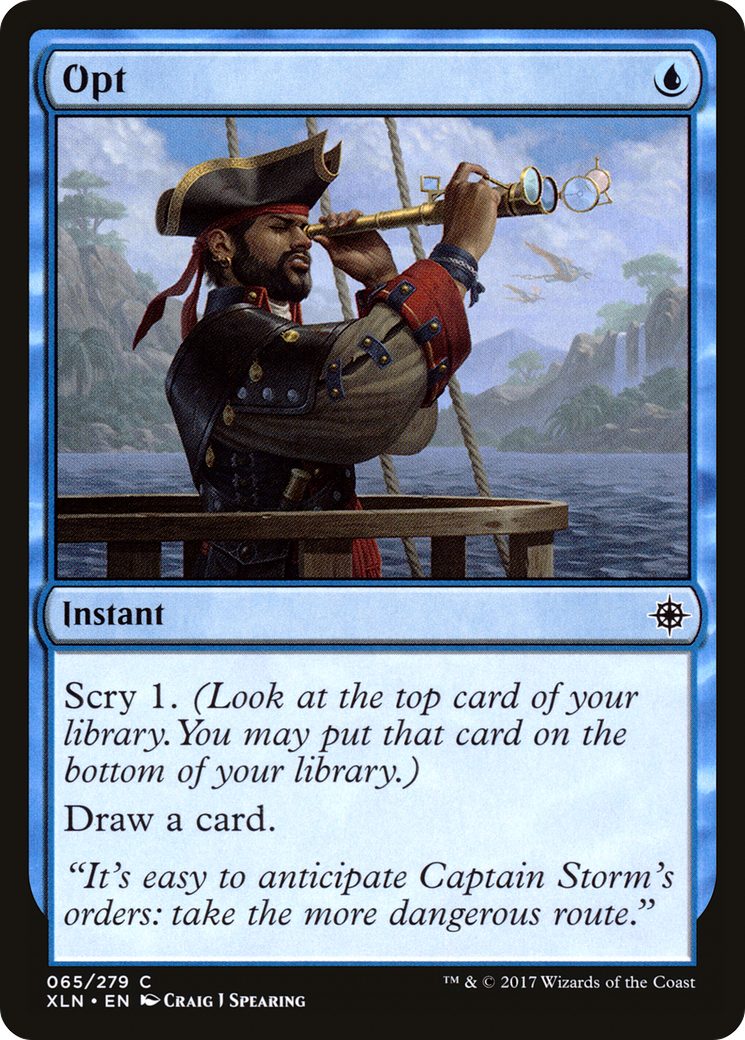 Opt (XLN-065) [Ixalan] Foil MTG Single Wizards of the Coast