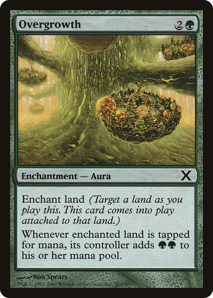 Overgrowth (10E-283) [Tenth Edition] MTG Single Wizards of the Coast