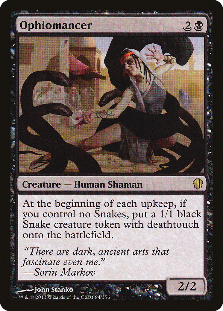 Ophiomancer (C13-084) [Commander 2013] MTG Single Wizards of the Coast