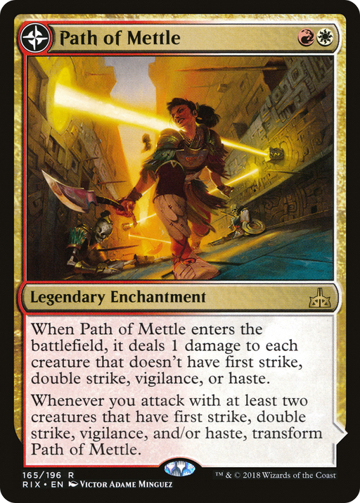 Path of Mettle (RIX-165) [Rivals of Ixalan] Foil MTG Single Wizards of the Coast