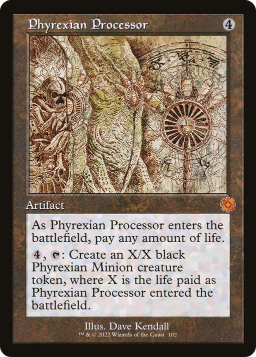Phyrexian Processor (BRR-102) [The Brothers' War Retro Artifacts] MTG Single Wizards of the Coast