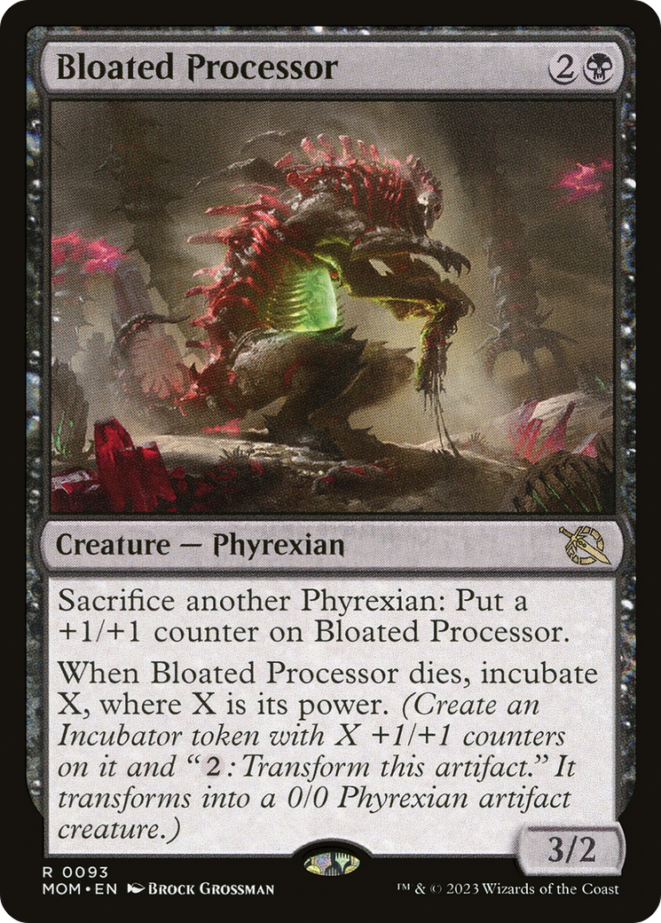 Bloated Processor (MOM-093) [March of the Machine] MTG Single Wizards of the Coast
