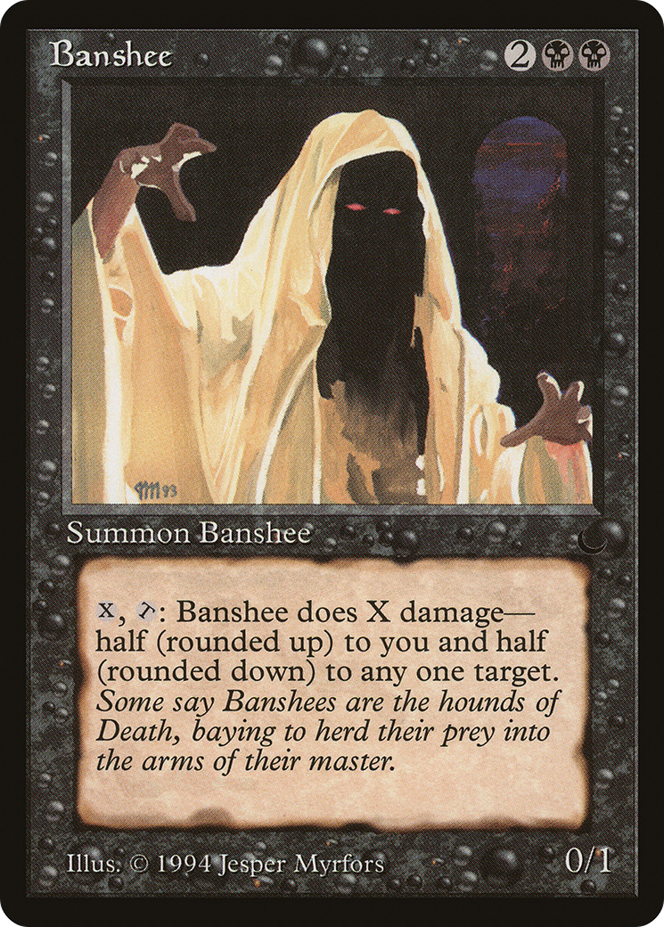 Banshee (DRK-040) [Oldschool] The Dark MTG Single Wizards of the Coast