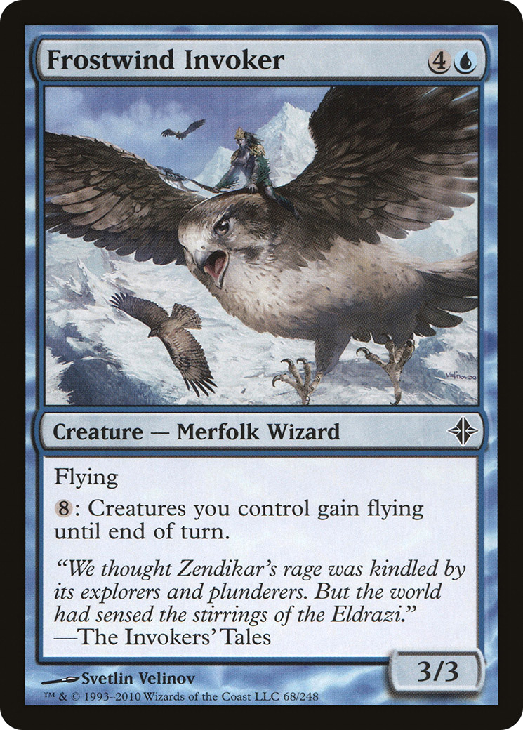 Frostwind Invoker (ROE-068) [Rise of the Eldrazi] Foil MTG Single Wizards of the Coast