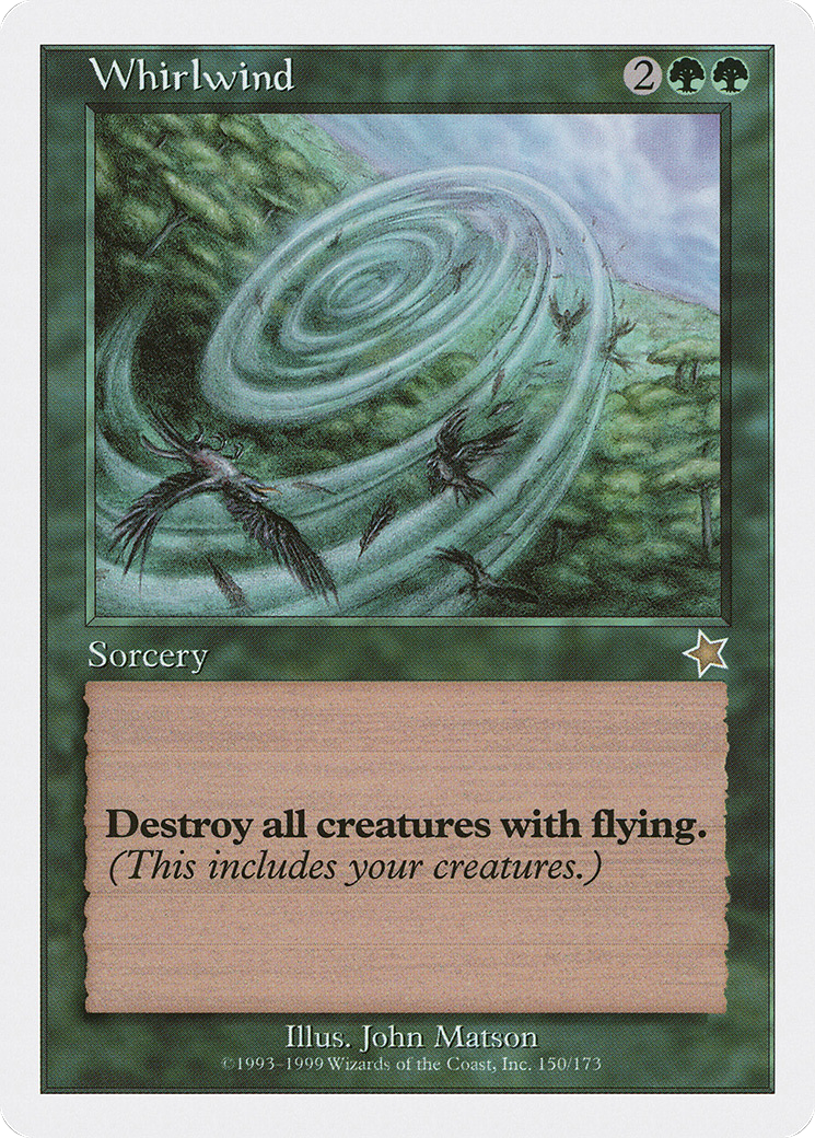 Whirlwind (S99-150) [Misc] Starter 1999 MTG Single Wizards of the Coast