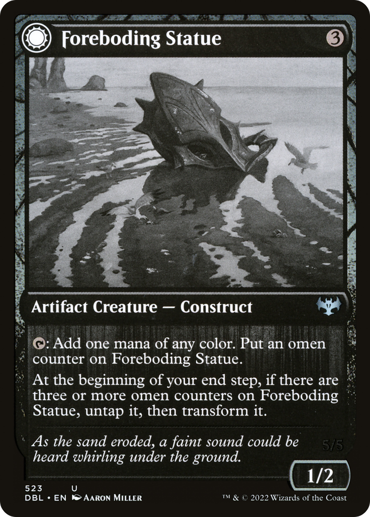Foreboding Statue (DBL-523) [Innistrad: Double Feature] MTG Single Wizards of the Coast