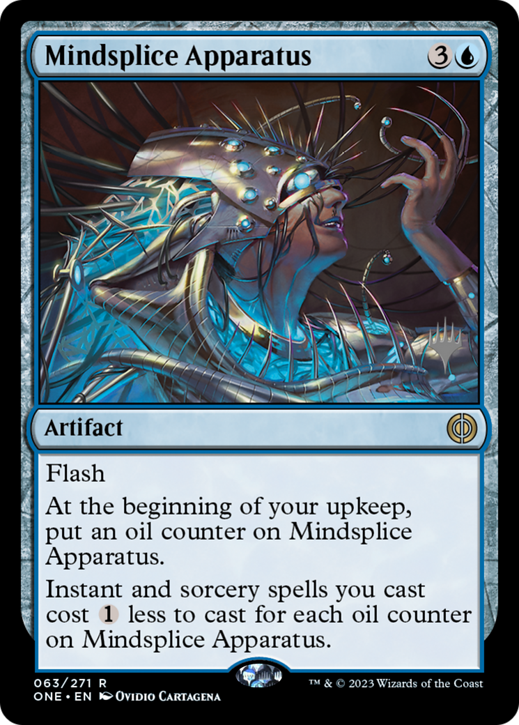 Mindsplice Apparatus (PPONE-063) [Phyrexia: All Will Be One Promos] MTG Single Wizards of the Coast