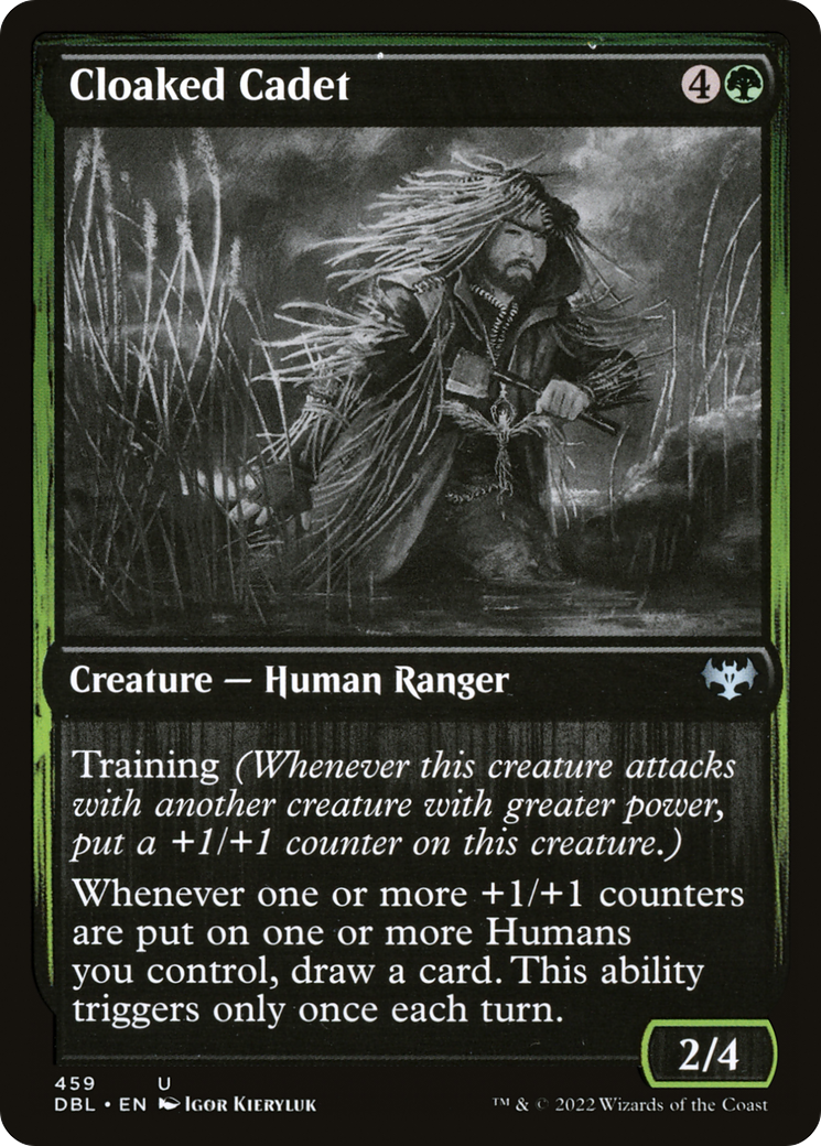 Cloaked Cadet (DBL-459) [Innistrad: Double Feature] Foil MTG Single Wizards of the Coast