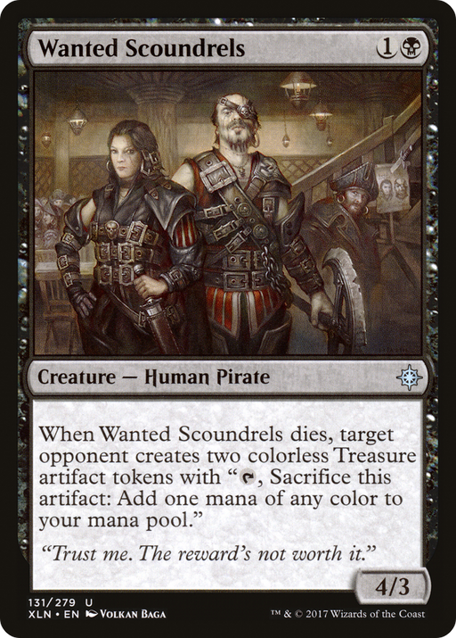 Wanted Scoundrels (XLN-131) [Ixalan] MTG Single Wizards of the Coast