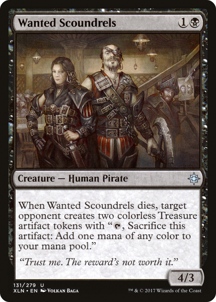 Wanted Scoundrels (XLN-131) [Ixalan] Foil MTG Single Wizards of the Coast