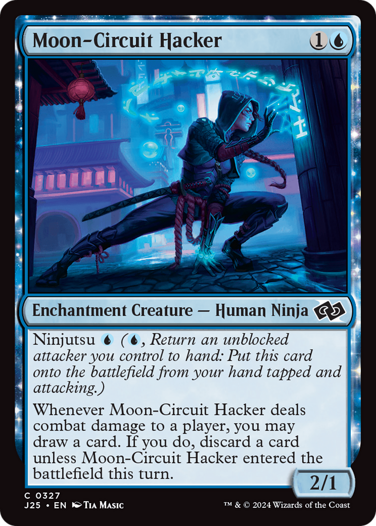 Moon-Circuit Hacker (J25-327) [Foundations Jumpstart] MTG Single Wizards of the Coast