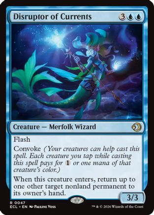 Disruptor of Currents (ECL-047) [Lorwyn Eclipsed] Foil MTG Single Wizards of the Coast
