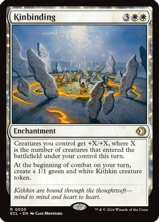 Kinbinding (ECL-020) [Lorwyn Eclipsed] Foil MTG Single Lorwyn Eclipsed