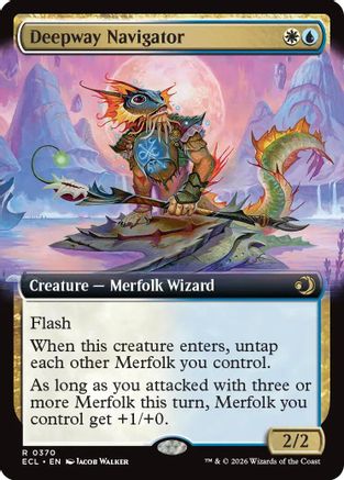Deepway Navigator (ECL-370) [Lorwyn Eclipsed] MTG Single Wizards of the Coast