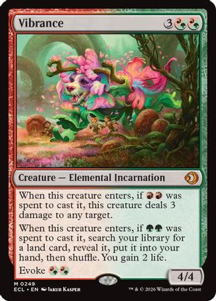 Vibrance (ECL-249) [Lorwyn Eclipsed] MTG Single Lorwyn Eclipsed