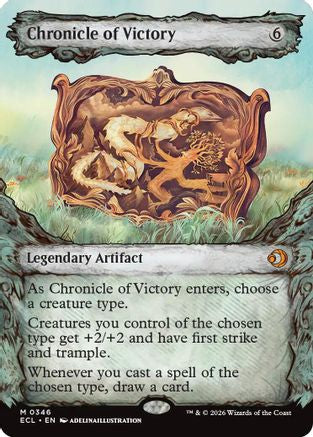 Chronicle of Victory (ECL-346) [Lorwyn Eclipsed] MTG Single Wizards of the Coast