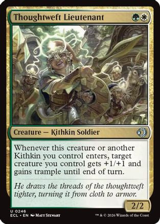 Thoughtweft Lieutenant (ECL-246) [Lorwyn Eclipsed] MTG Single Lorwyn Eclipsed