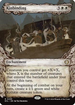 Kinbinding (Showcase) (ECL-299) [Lorwyn Eclipsed] MTG Single Lorwyn Eclipsed