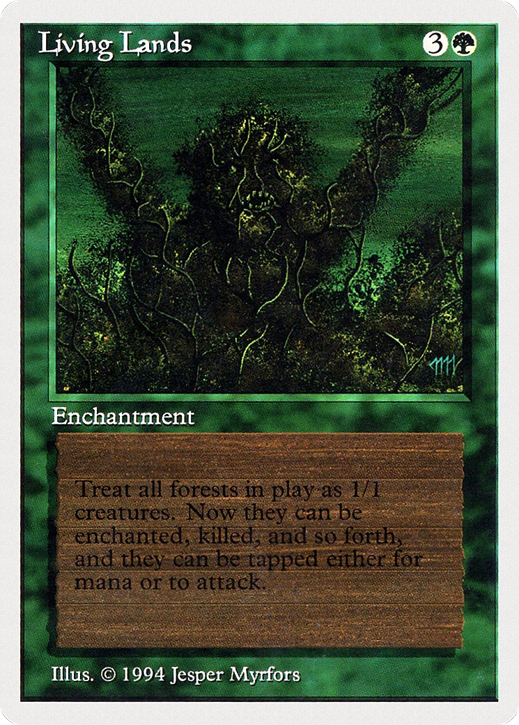 Living Lands (SUM-210) [Misc] Summer Magic / Edgar MTG Single Wizards of the Coast