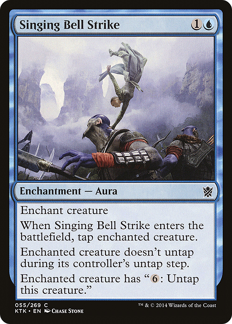 Singing Bell Strike (KTK-055) [Khans of Tarkir] MTG Single Wizards of the Coast