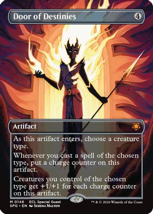 Door of Destinies (SPG-146) [Special Guests] Foil MTG Single Wizards of the Coast