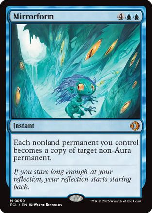 Mirrorform (ECL-059) [Lorwyn Eclipsed] MTG Single Lorwyn Eclipsed